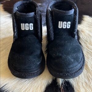 UGG Kids Black Boots